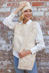 Ziggy Side Tie Ivory Vest